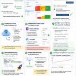 Infografika s postupom bleskovej indexácie WordPress článku cez Google Search Console, sitemapu, interné odkazy, schema a monitoring
