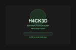 Jednotné H4CK3D placeholder logo pre články čakajúce na finálny obsah a featured image